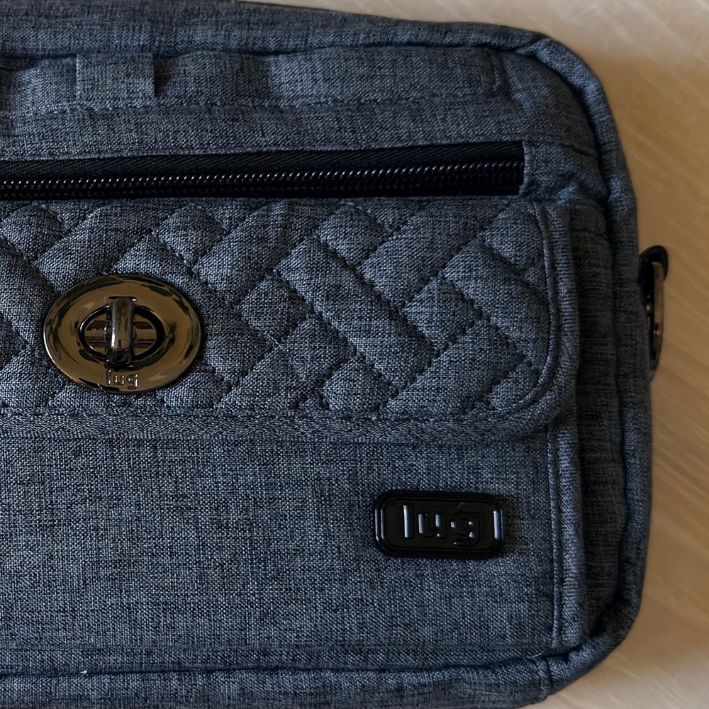 Lug Switch Crossbody & Peekaboo Set (Heather Grey) - Picture 4 of 6